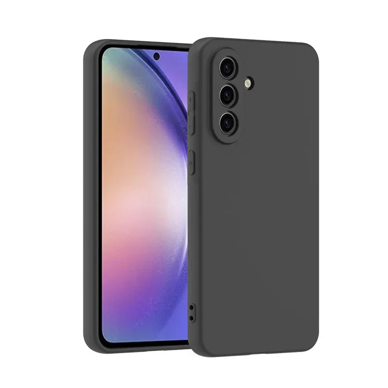 For Samsung Galaxy A26 Case For GalaxyA26 A 26 A17 GalaxyA17 5G Slim Matte Black Soft TPU Silicone Back Cover Phone Cases Coques