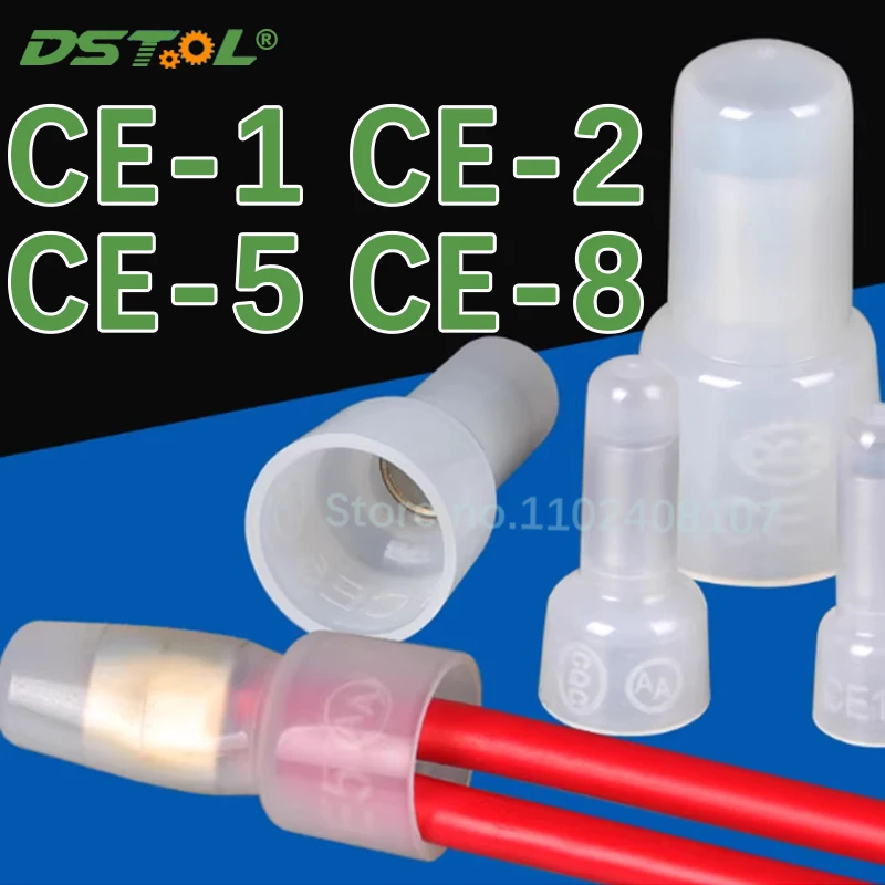 Nylon Wire Cap Closed Terminal CE-1 CE-2 CE-5 CE-8 Intermediate Rotating Wire Connector Flame Retardant Quick Connect Connector