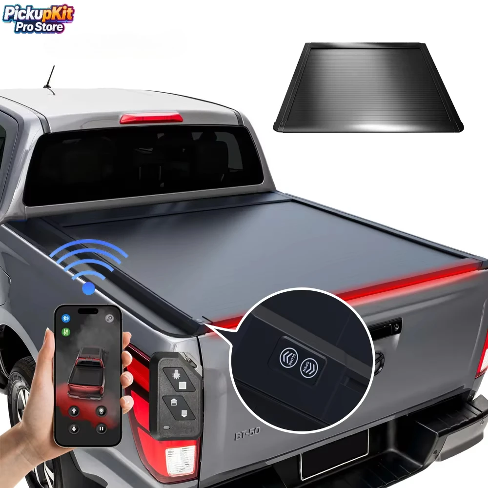 

Heavy-Duty Genuine OEM Electric Roller Shutter Tonneau Cover for BT50