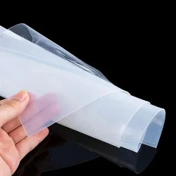 1PC Translucent Silicone Rubber Sheet White Silicone Gasket High Temperature Resistance wear resistant Silicone Sheet