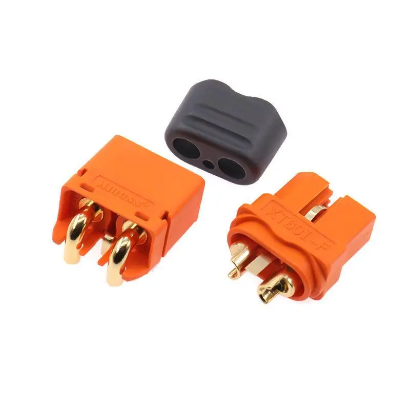 [MA]XT60i-F Series XT60i with Signal 2+1 Aviation Connector Gold Plated High Current Male Female Connector XT60IPW-M XT60I-F[MA]