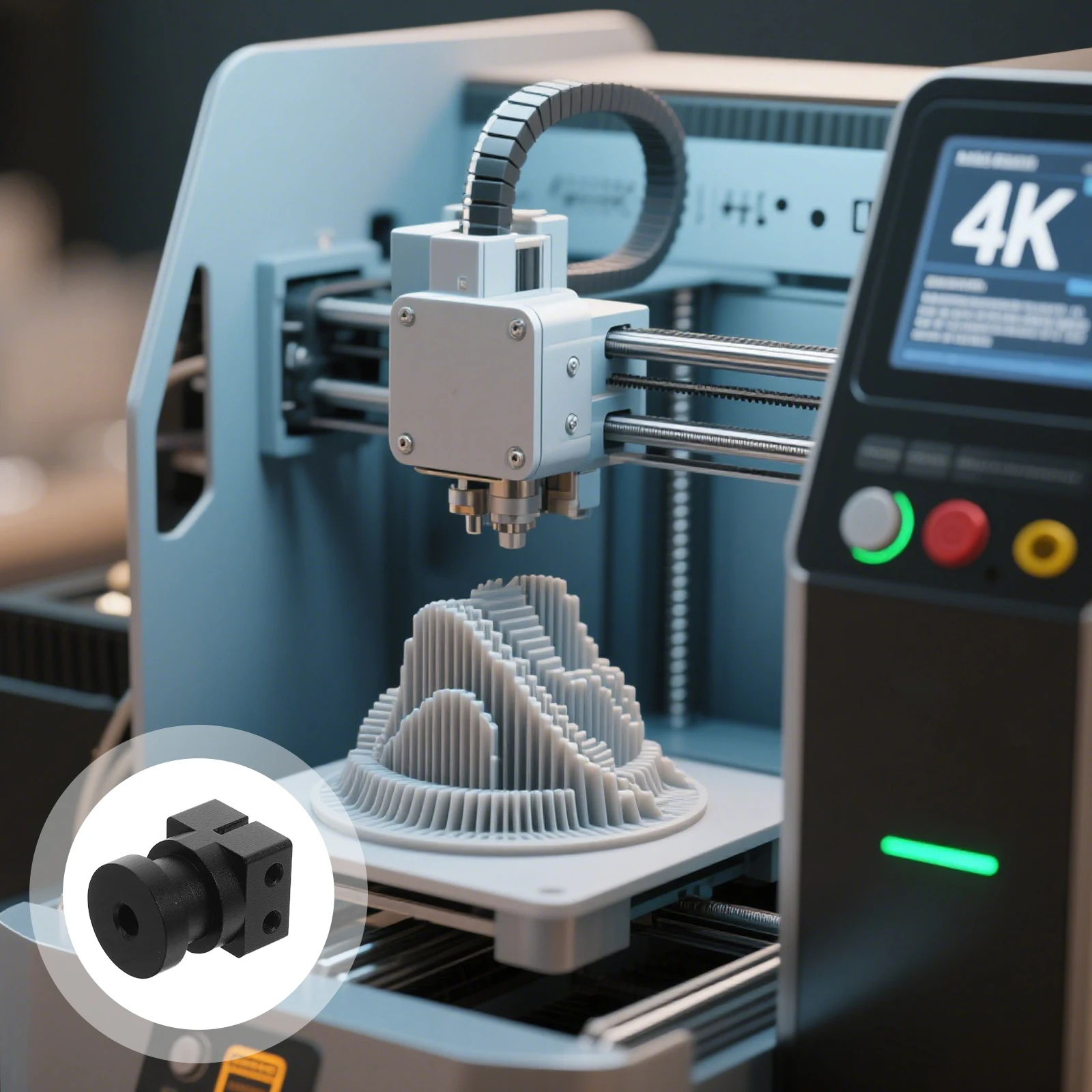 

Адаптер экструдера для 3D-принтера, крепление для преобразования Hotend из алюминиевого сплава для повышенной точности печати, экструдер для 3D-принтера