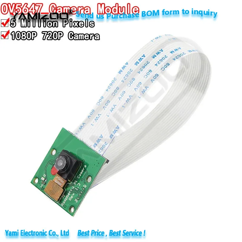 3 B+ Module 1080p 720p Mini 5MP Webcam Video Camera Compatible For Raspberry Pi 2 Model B