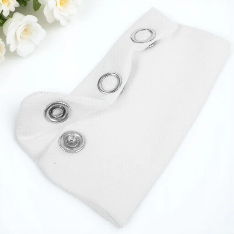 

Soft Cotton Baby Jumpsuit Extender with Snap Buttons Double Layer Warmth Protection Easy to Use for Infant Bodysuits Extended