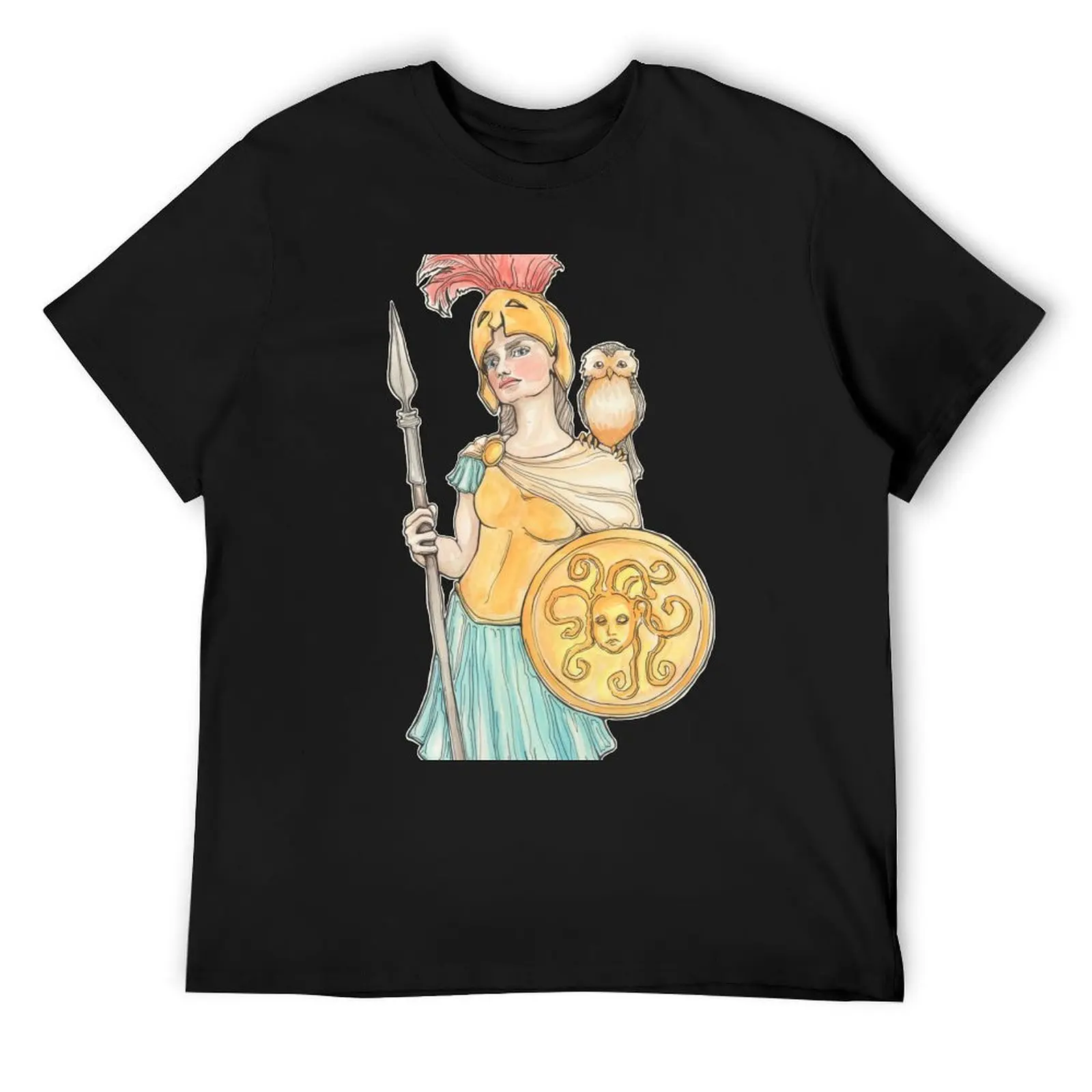 

Athena T-Shirt funny meme t-shirts boys whites new edition T-shirts man Men's clothing