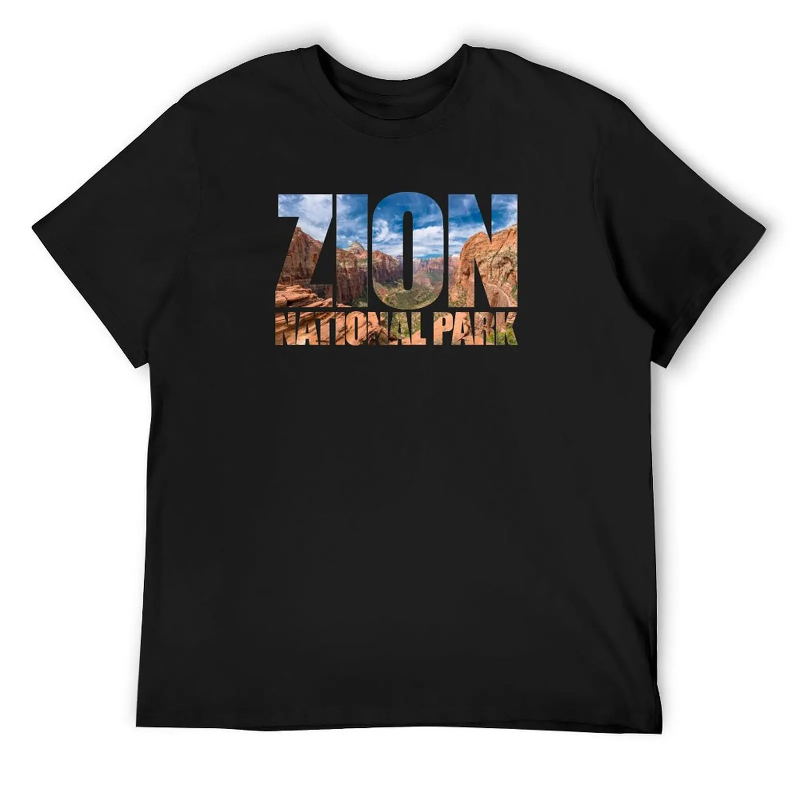 

Zion National Park Utah USA America geology nature T-Shirt funny gifts cotton man t-shirts mens designer t shirt