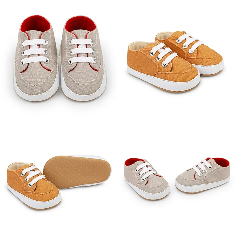 Frühling/Sommer Mode Baby niedlichen Kleinkind Schuhe weich bequem Retro einfarbig Design Sinn weiche Sohle rutsch feste Freizeit schuhe