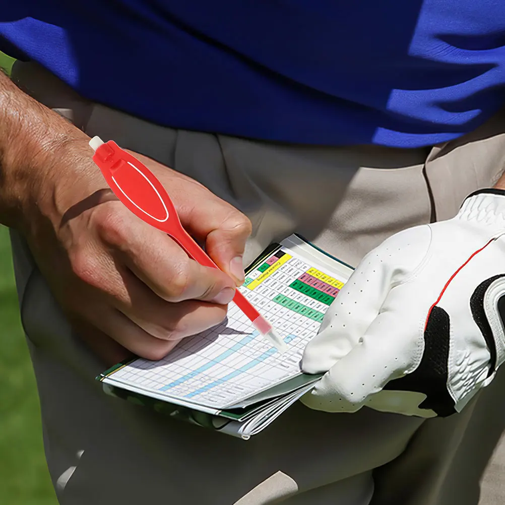 

24Pcs Golf Plastic Scoring Pencils Lightweight Durable Compact Portable for Tournament Practice Sports Supplies Accessories