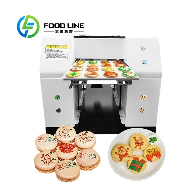 

Customize Automatic Food Dessert Printer With Edible Ink Printing Machine For Sugar Fondant Cookies Chocolate