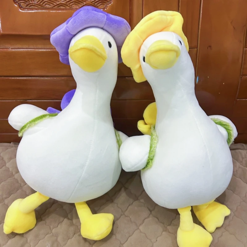 Spot Inventory Cute Animal Yellow Duckling Doll Big Funny White Goose Plush Toy Super Soft Pillow Decor Birthday Large Size Gift