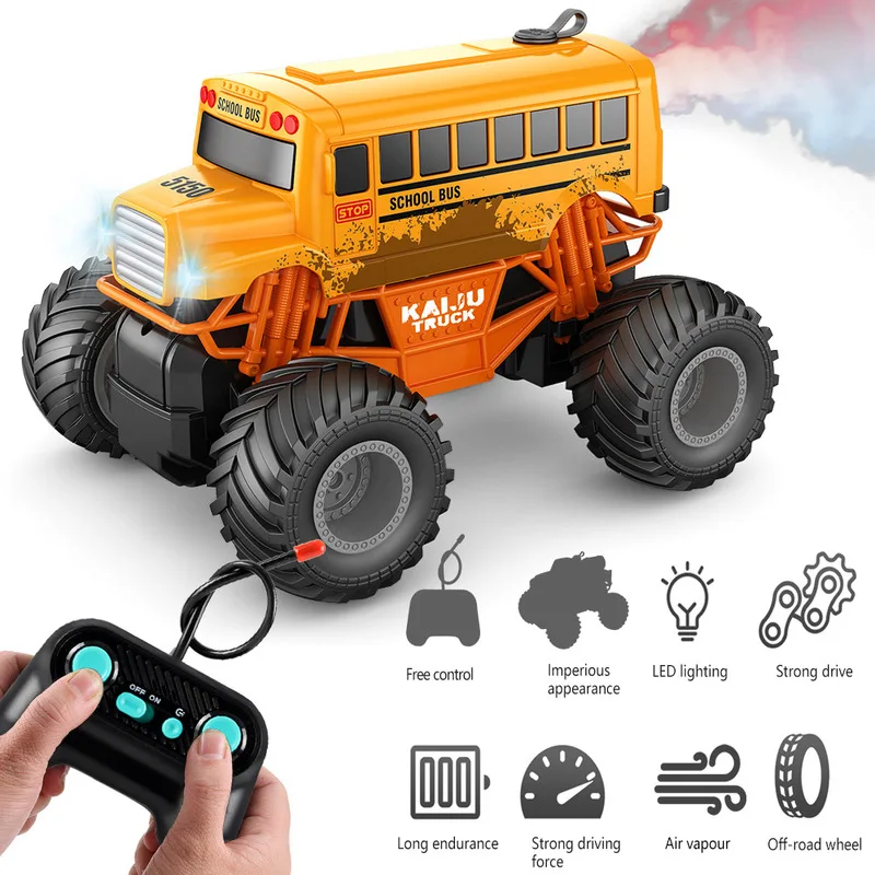 

1:16 4Ch Rc Off-Road Cars Spray Remote Control Climbing Vehicle High Speed Radio-Control Cross-Country Truck Children Gift