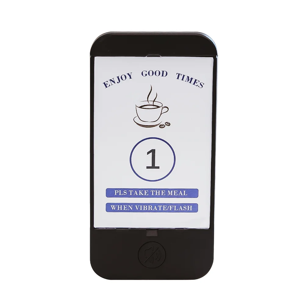 Beeper Calling Device Pager System Reminder for Queuing for Food Meal Calling Device Restaurant Pager System Buzzer