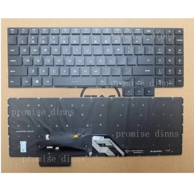 M   for Xiaomi for Redmi G/Pro 2022 RMG2212 RMG2213 RMG2214 RMG2215 US Backlit Keyboard New