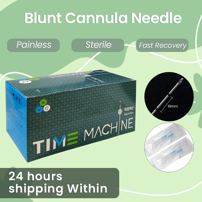 Medical Sterile Blunt Cannula Needle 18G 25g 27g 25mm 38mm 50mm 70mm Cheek nose Care High Flexible Disposable Blunt microcannula