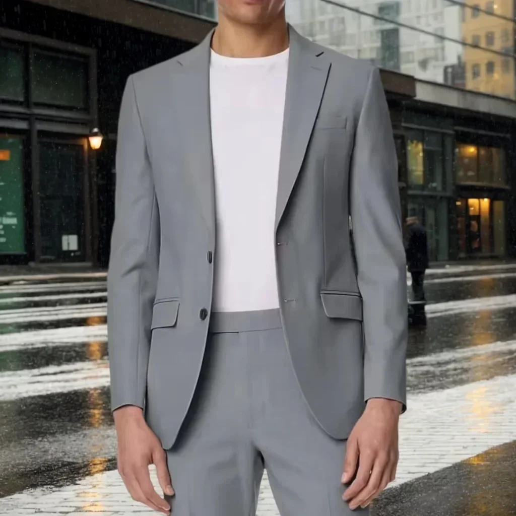 

Men's Slim Fit Formal Suits, Blazer and Pant Set, Prom Slim Fit Outfit, Wedding Business, Evening Party, 2 Pcs