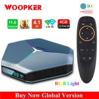 A95X F4 Smart TV Box Android 11 RGB Light Amlogic S905X4 4G 64G 128GB 8K Media Player Dual Wifi Bluetooth 5.0 A95XF4 Set top box