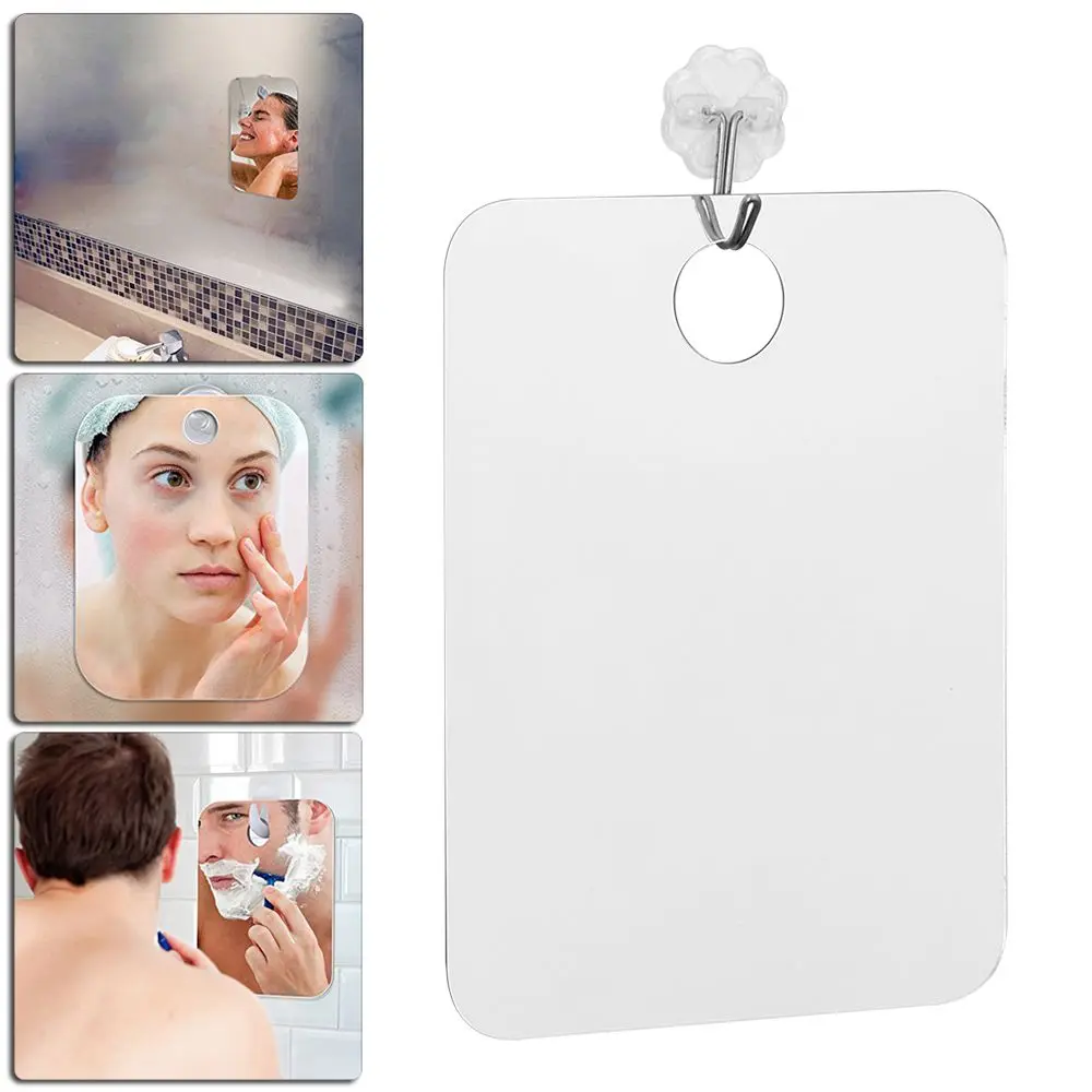 Portable Shaving Suspensibility Looking Glass Fogless Anti Fog Mirror