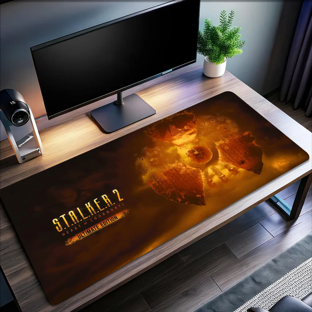 S-STALKER Mouse Shooting Horror Pad Non-slip Game Lockedge Office Student Gaming Thickened Large Writing Cushion MousePad