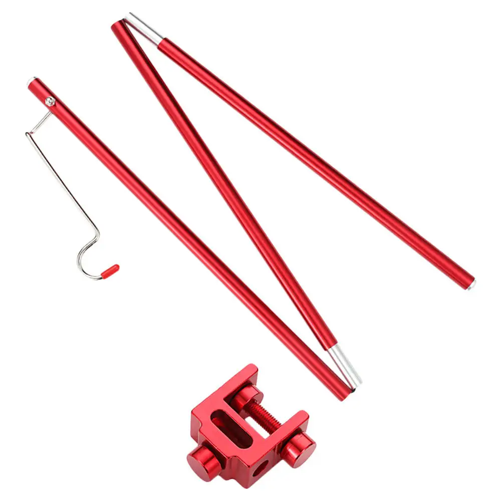 

1Set Portable Folding Camping Lamp Bracket Aluminum Alloy Light Pole Lantern Stand Outdoor Hiking Fishing Lamp Holder