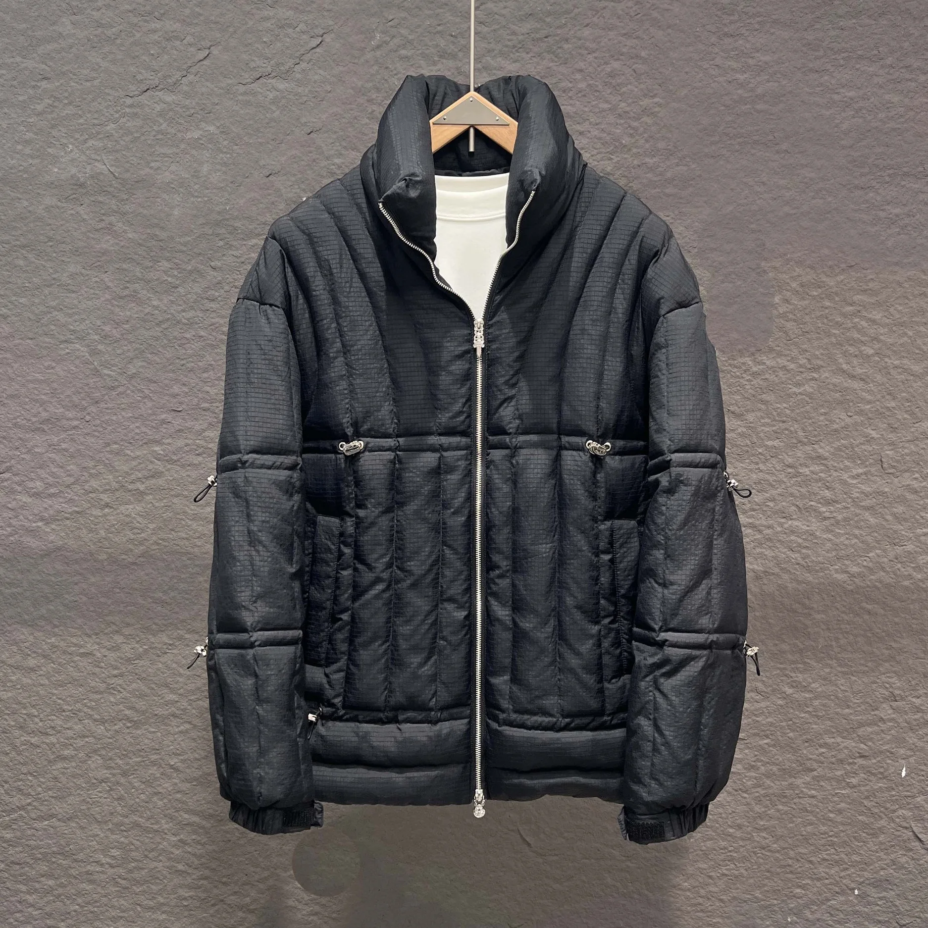 

Модная зимняя мужская пуховая куртка с воротником-стойкой, легкая, роскошная, для работы, новая модель