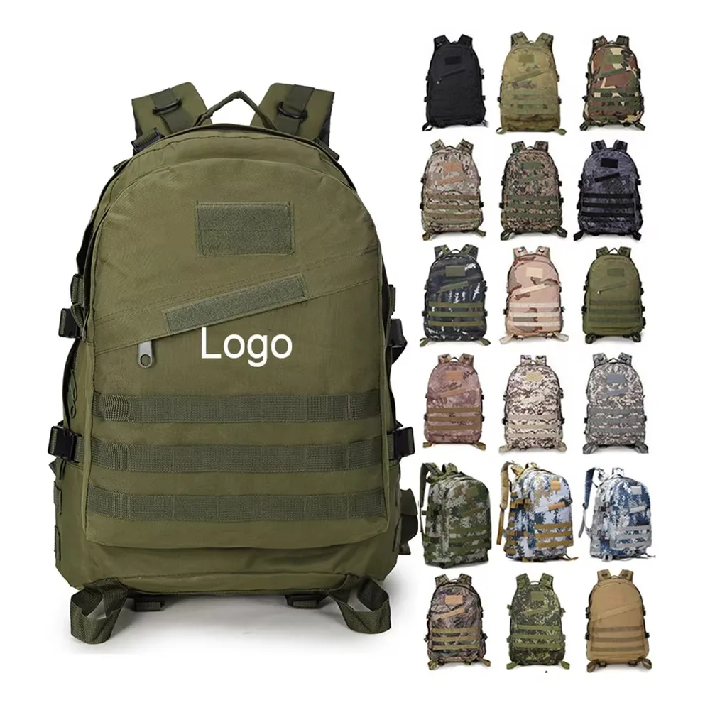 

40L Camouflage Oxford Mountaineering Camping Travel Moore Backpack 3D Tactical Backpack