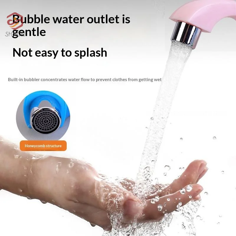 Plastic Single Cold Water Tap With Switch Basin Faucet Replacement For Bathroom Basin And Kitchen Sink Kindergarten Sink Use