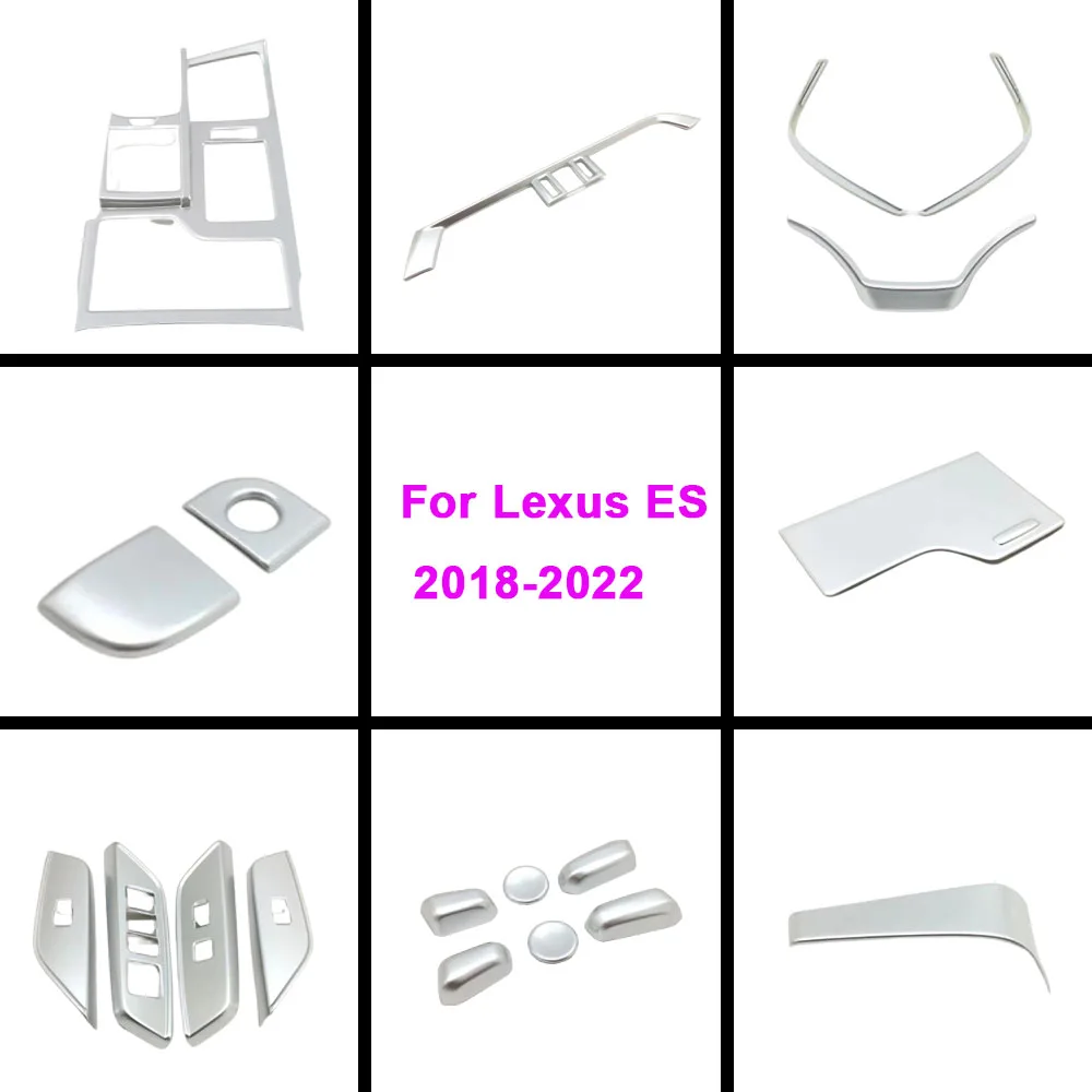 

Left Control Dashboard Panel Trim ABS Center Console Water Cup Holder Cover For Lexus ES ES200 ES250 ES300 ES350 2018 2019-2024