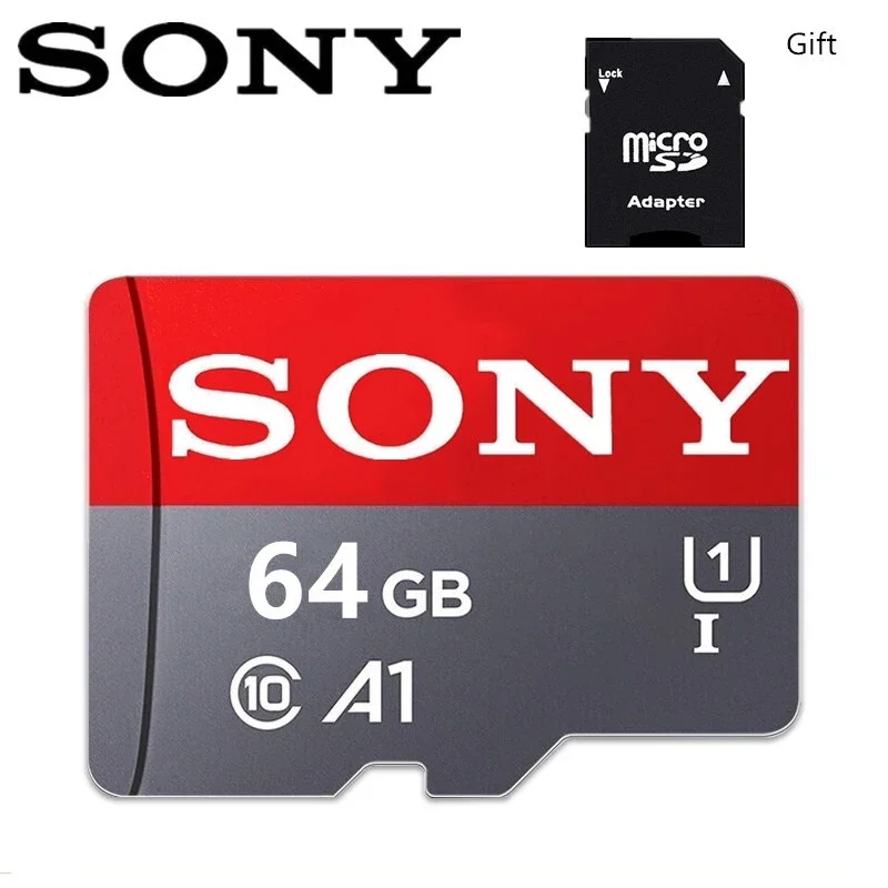 SONY-Cartão Ultra Micro SD para Telefone, Cartão de Memória Flash, TF, 32 64 128 GB, 128 GB, 256 GB, 512GB, 1TB, Drop Shipping