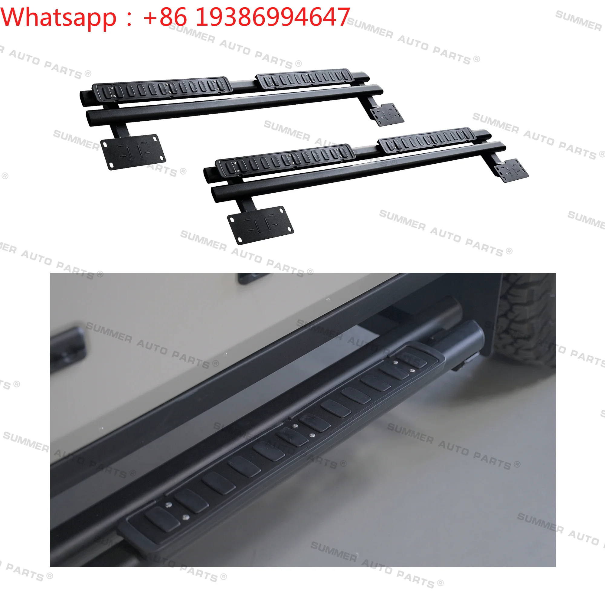 For Wholesale Car Accessories Foot Pedals Fixed Side Step Running Board Nerf Bar for Ineos Grenadier