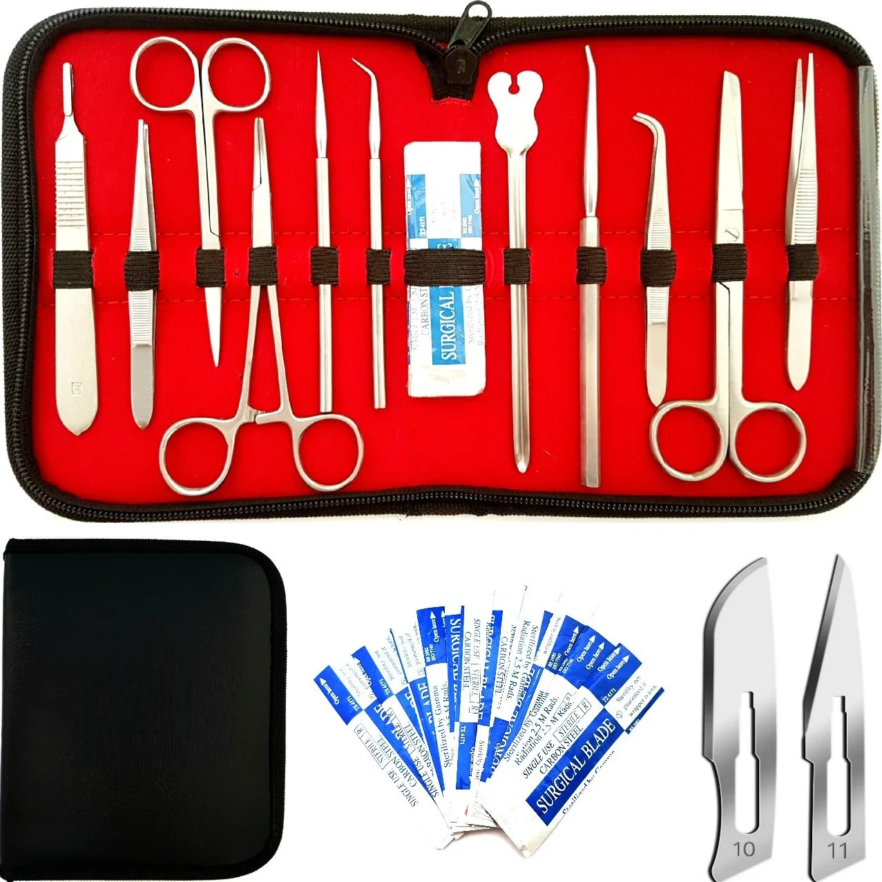 22pcs Dissecting Instrument Set Biological Dissection Tools Medical Teaching Equipment