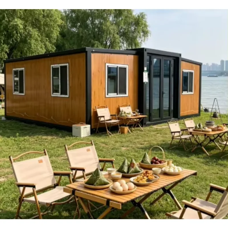 New Style Light Steel Anti Earthquake Prefab Modular Container House Quick Assemble Prefabricated Mobile Building Portable Home