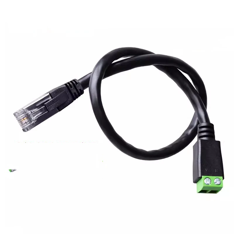 RJ45 TO 2PIN 4PIN Terminal Rs485 Network Cable RJ45 connector RJ45 Male to 485 Connector Splitter For CCTV DVR Exntendsion cable