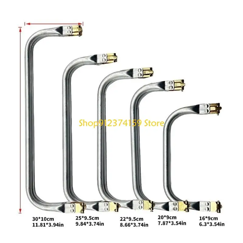 G5AE 1PC 16-30cm Aluminum Frame For DIY Handbag Projects Bag Structure Support