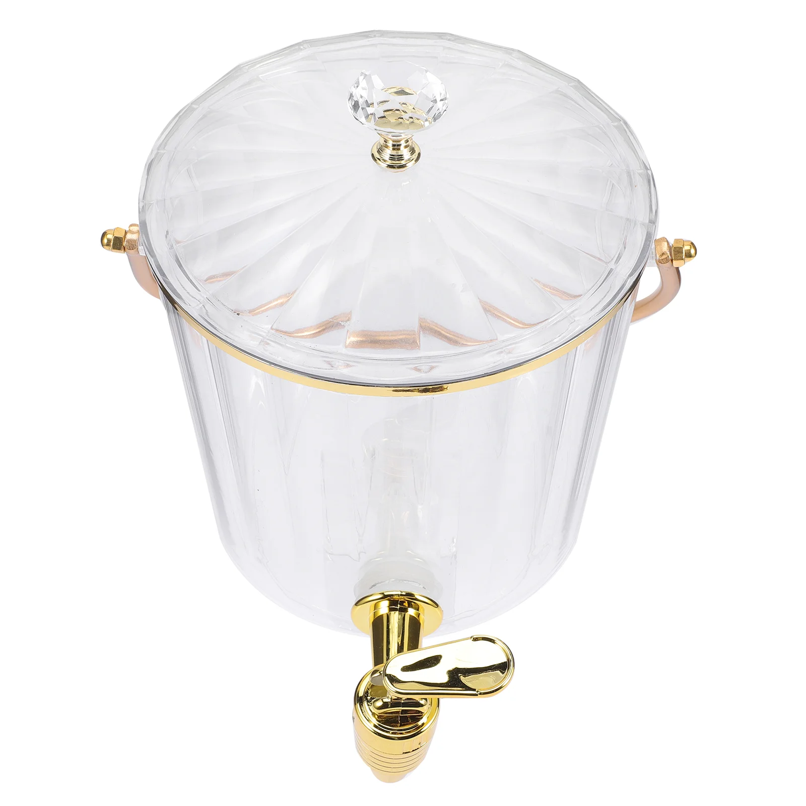 Secchiello per il ghiaccio Brocca per acqua fredda Dispenser per bevande Dispenser di succo portatili per feste Contenitori per bevande per frigorifero Vetro per limonata per feste