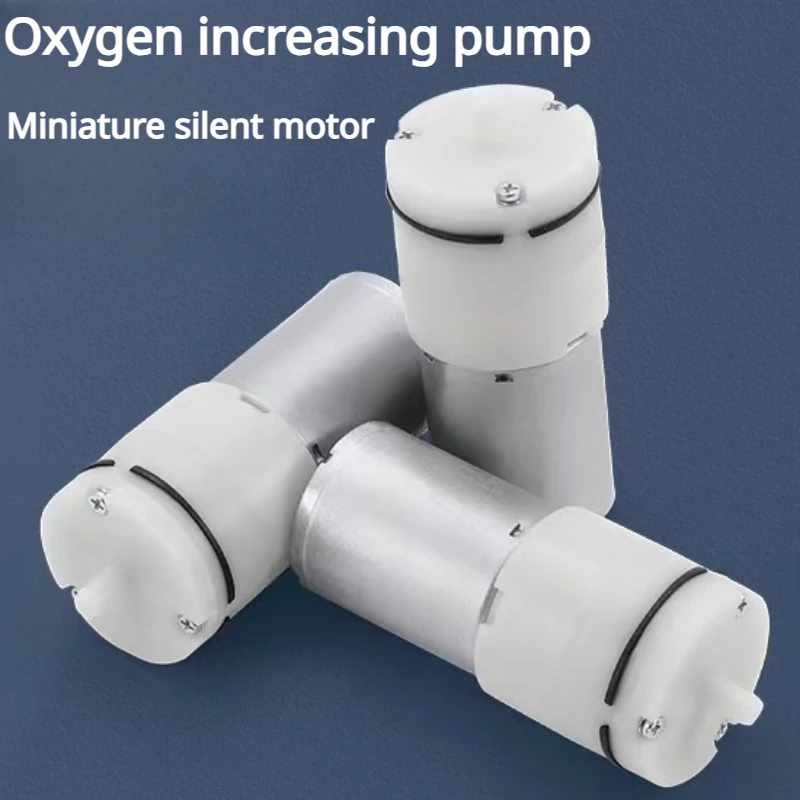 12V Mini pompa ciśnieniowa powietrza Studnia akwariowa Elektryczna pompa napowietrzająca tlen Monitor krwi Objętość powietrza