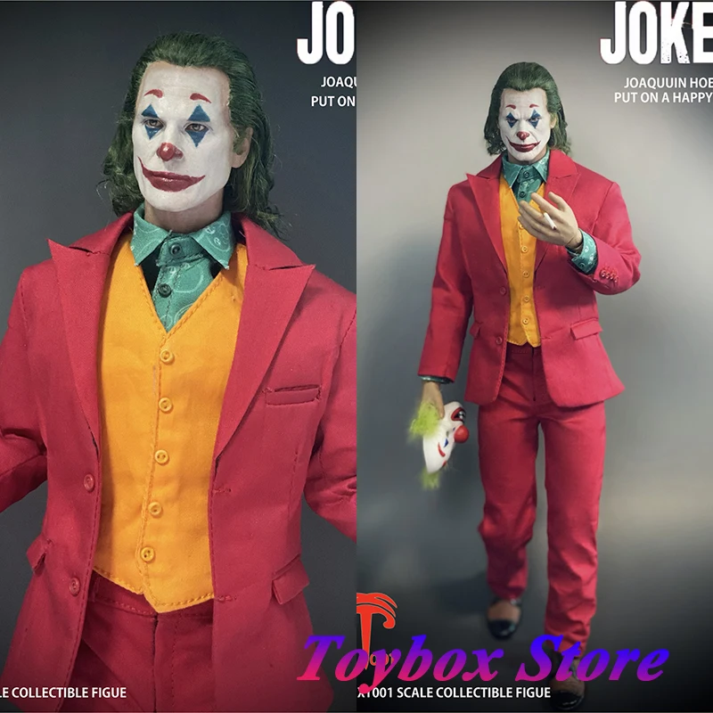 XT001 1/6 Joaquin Phoenix Joker kolekcjonerski mężczyzna figurka delikatne szczegóły projekt 12 "pełny zestaw męski model żołnierza zabawki