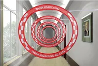 LdaRC Magic Square Gate 780mm765mm 580mm Portable FPV Training Barrier Door for Racing Drone