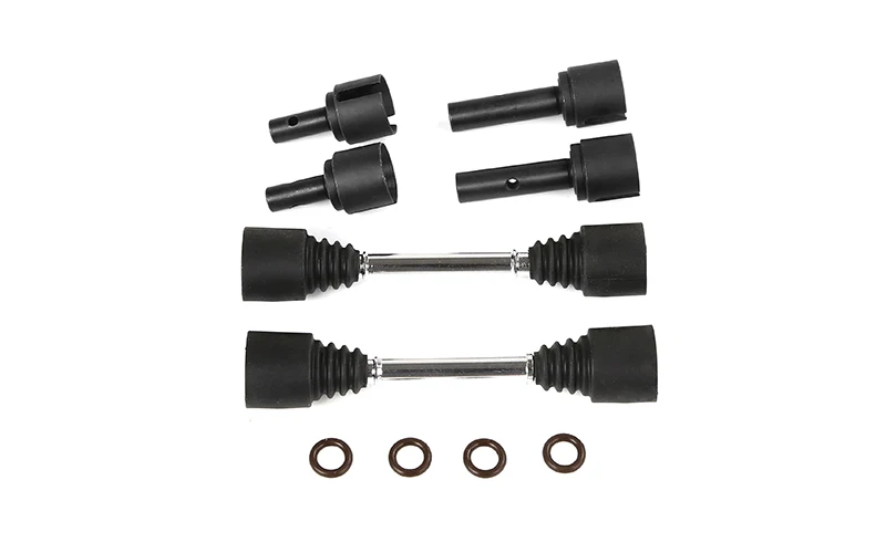 Ruofan リモコンカー BAHA 5B 強化トランスミッション ドッグボーンジョイントカップ 出力軸 トランスミッションシャフト 厚みのあるハーフシャフト