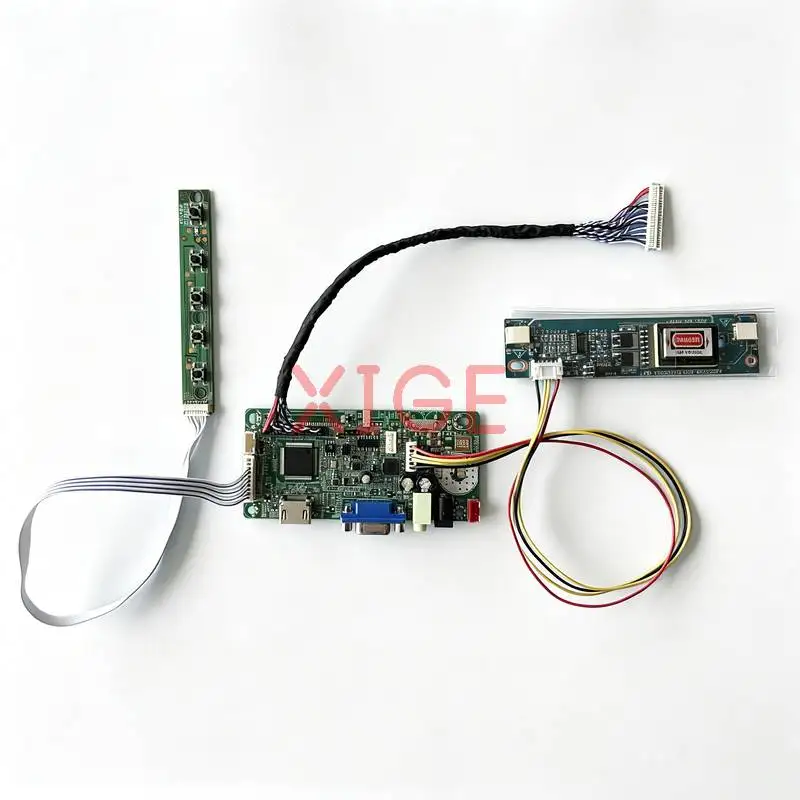 Monitor Controller Drive Board Fit LM220WE1 M220Z1 LTN190W1 LTM220MT05 1680*1050 LVDS 30-Pins HDMI+VGA 1680x1050 2-CCFL DIY Kit