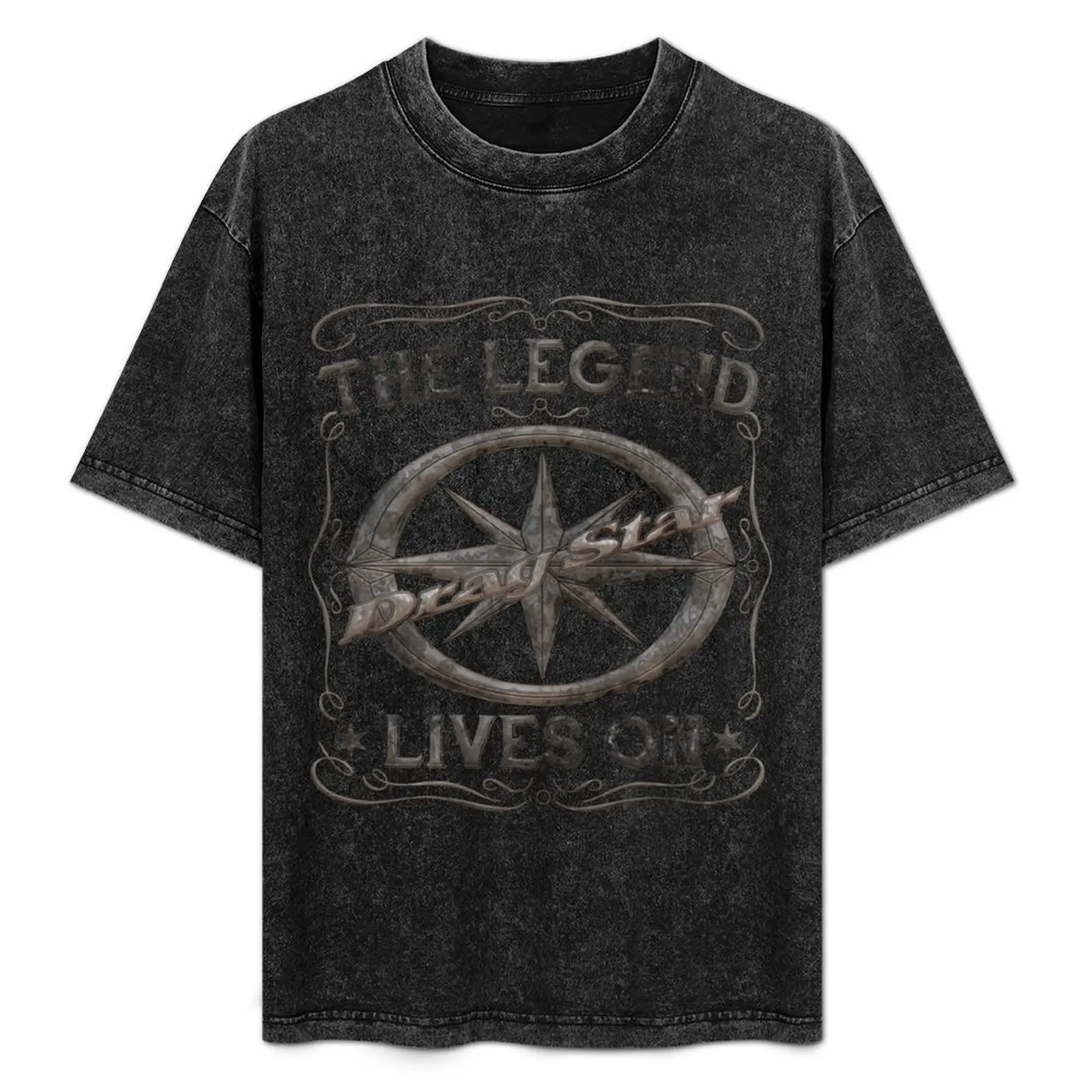 Camiseta deportiva Drag Star XVS 1100, XVS 650, XVS 400, 125 Legend lives on Rusty para hombre