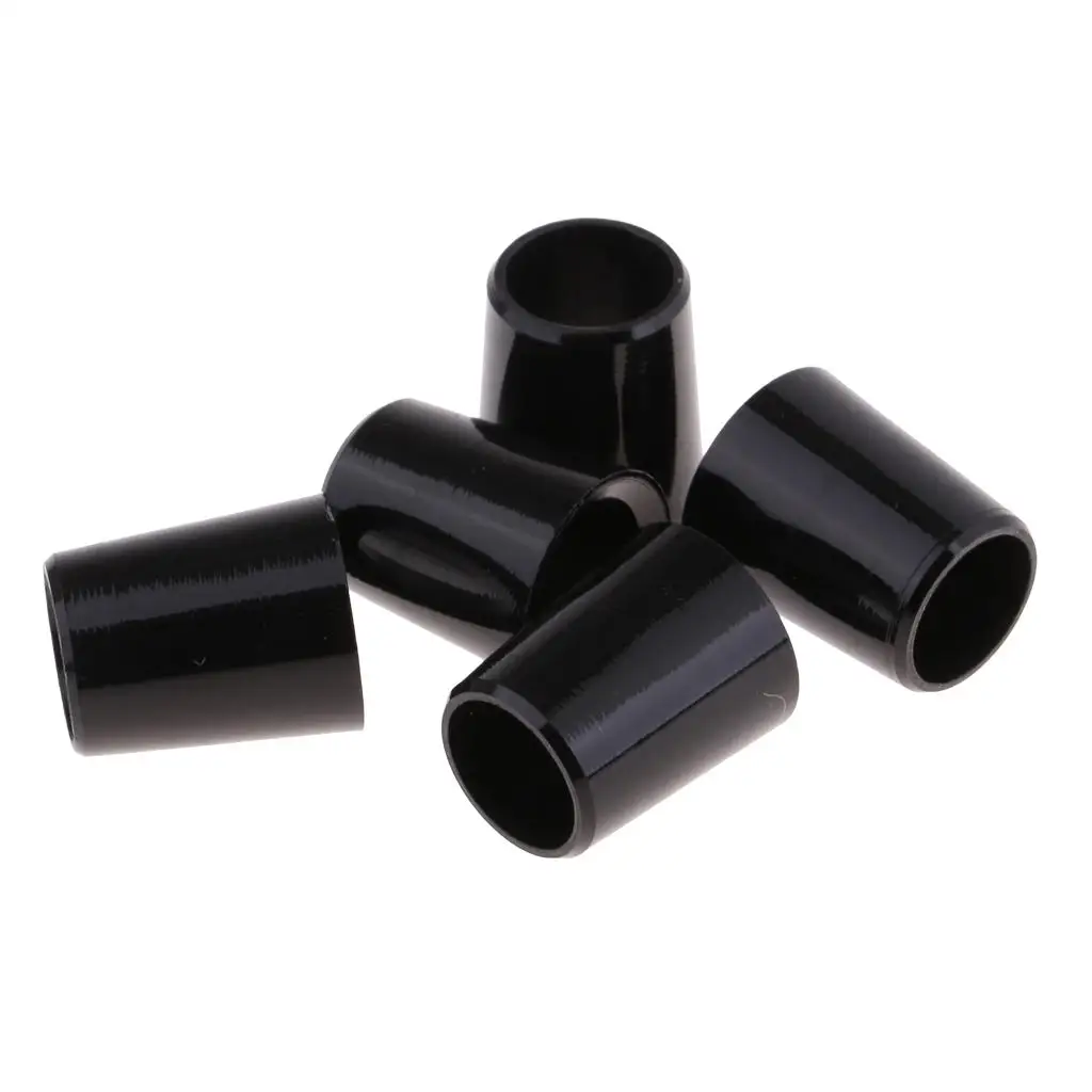 5X 5pcs Black Golf Shaft Sleeve Ferrules .335 .370 Cap Adapter Ring 0.370