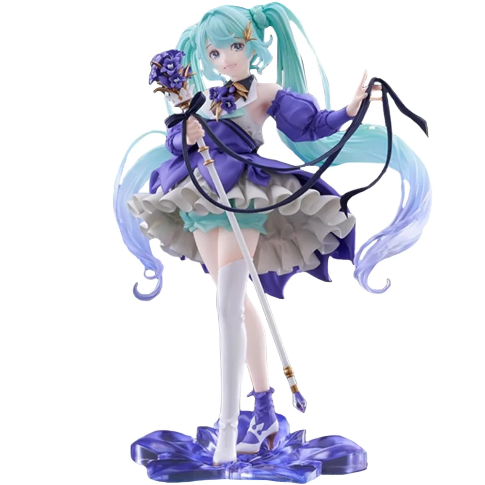 在庫あり-タイトー純正-ボーカロイドアーティスト-マスターピース-初音ミク-バースデー2024-amp-フラワーバージョン-23cm-モデル玩具フィギュア