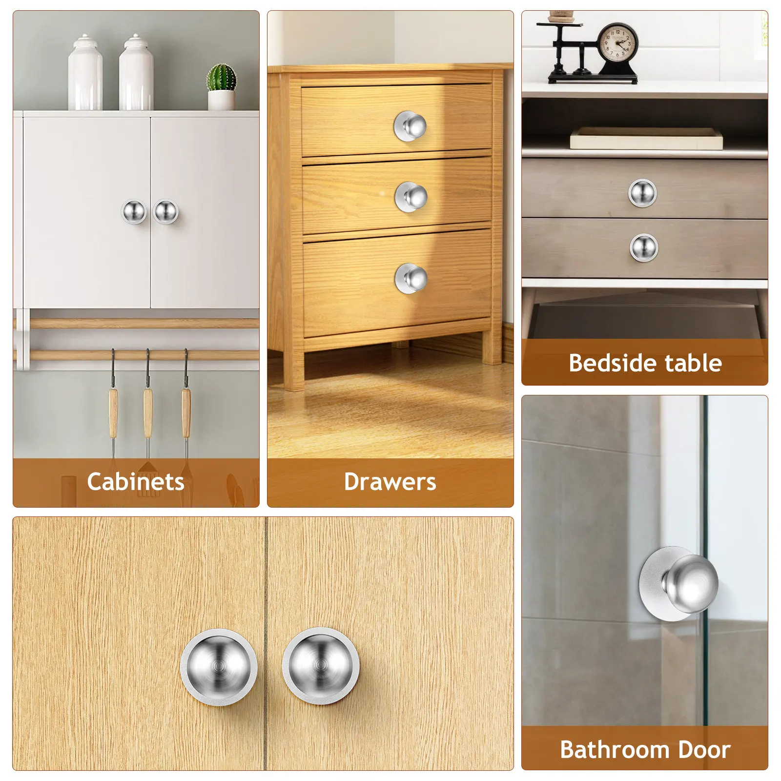 2pcs Adhesive Shower Safety Handles with Suction Cups for Glass Doors, No-Drill Grab Bars for Cabinets & Drawers