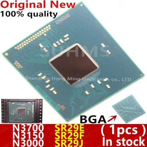 100% New SR29E N3700 SR29F N3150 SR29J N3000 BGA