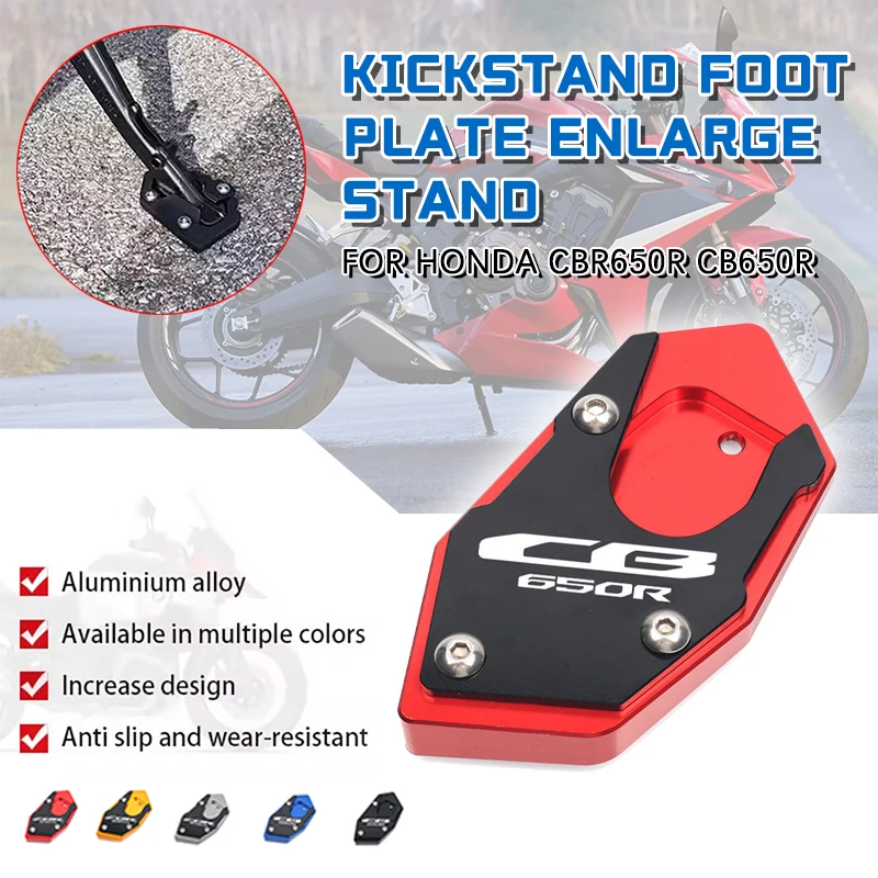 

Bracket Extension Support Plate Enlarged Bracket Motorcycle CNC Bracket Foot Side for Honda CBR650R CB CBR650R CB650R CBR650 R