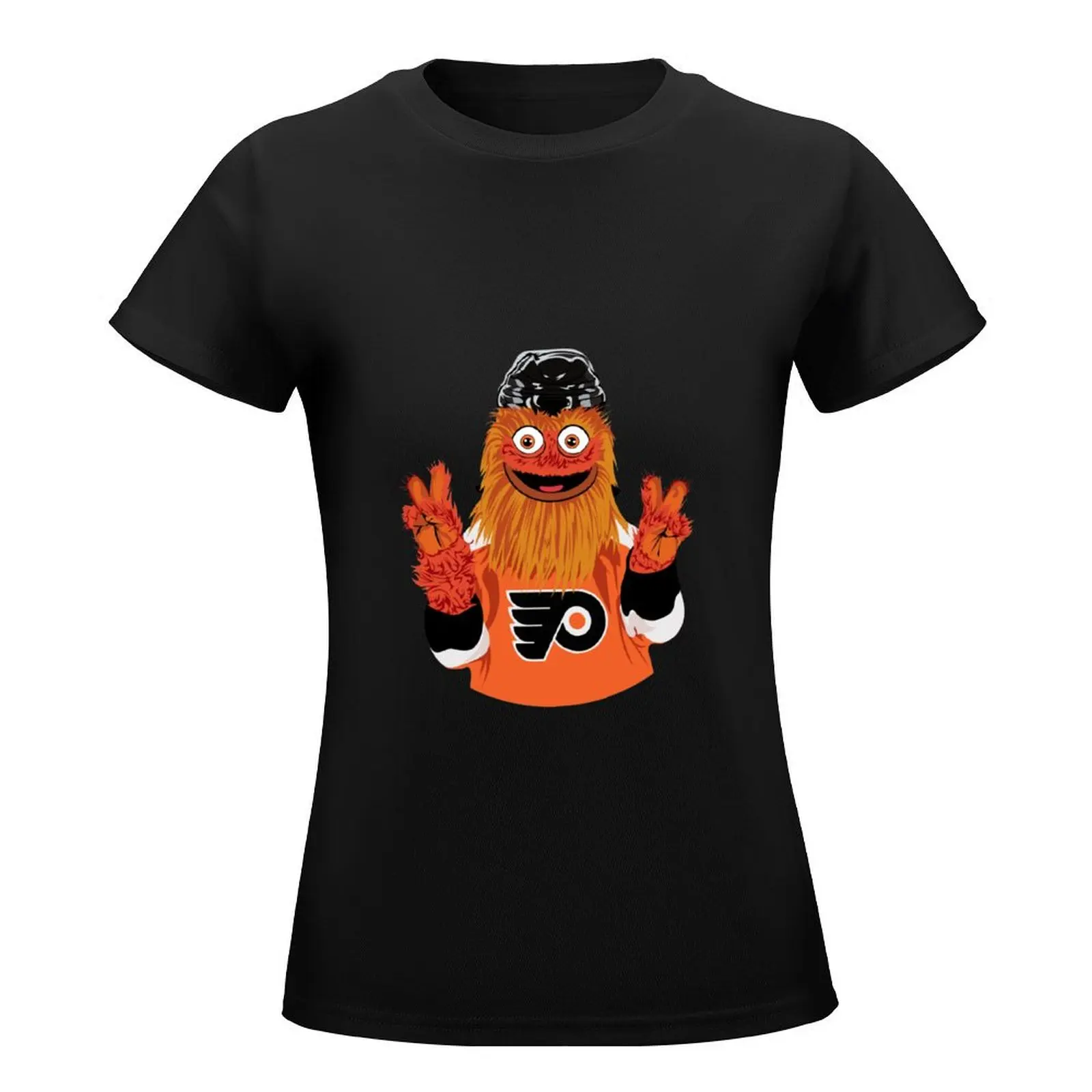 Gritty The Flyer T-Shirt customizeds heavyweights customs cute t-shirts for Women