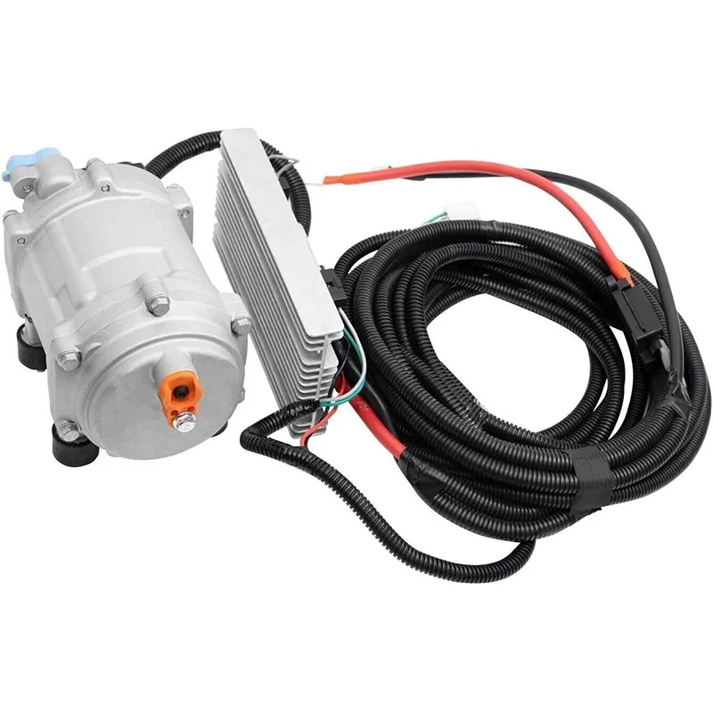Electric AC Automotive Compressor 1 Set Universal For Car Truck & Vans - 12v CM105138 CM105135