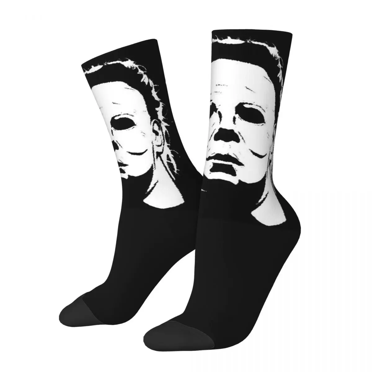 Casual Horror Film Halloween Michael Myers Knife cosy Unisex Socks Running Happy Socks Street Style Crazy Sock