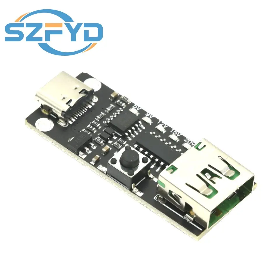 CMTPD Módulo de carga rápida USB-C 100W PD/QC - Placa de refuerzo - imagen 2