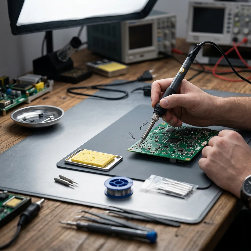 Ayarlanabilir sıcaklıklı elekt - Diy Soldering Station No Electronics incelemesi ve fiyatı